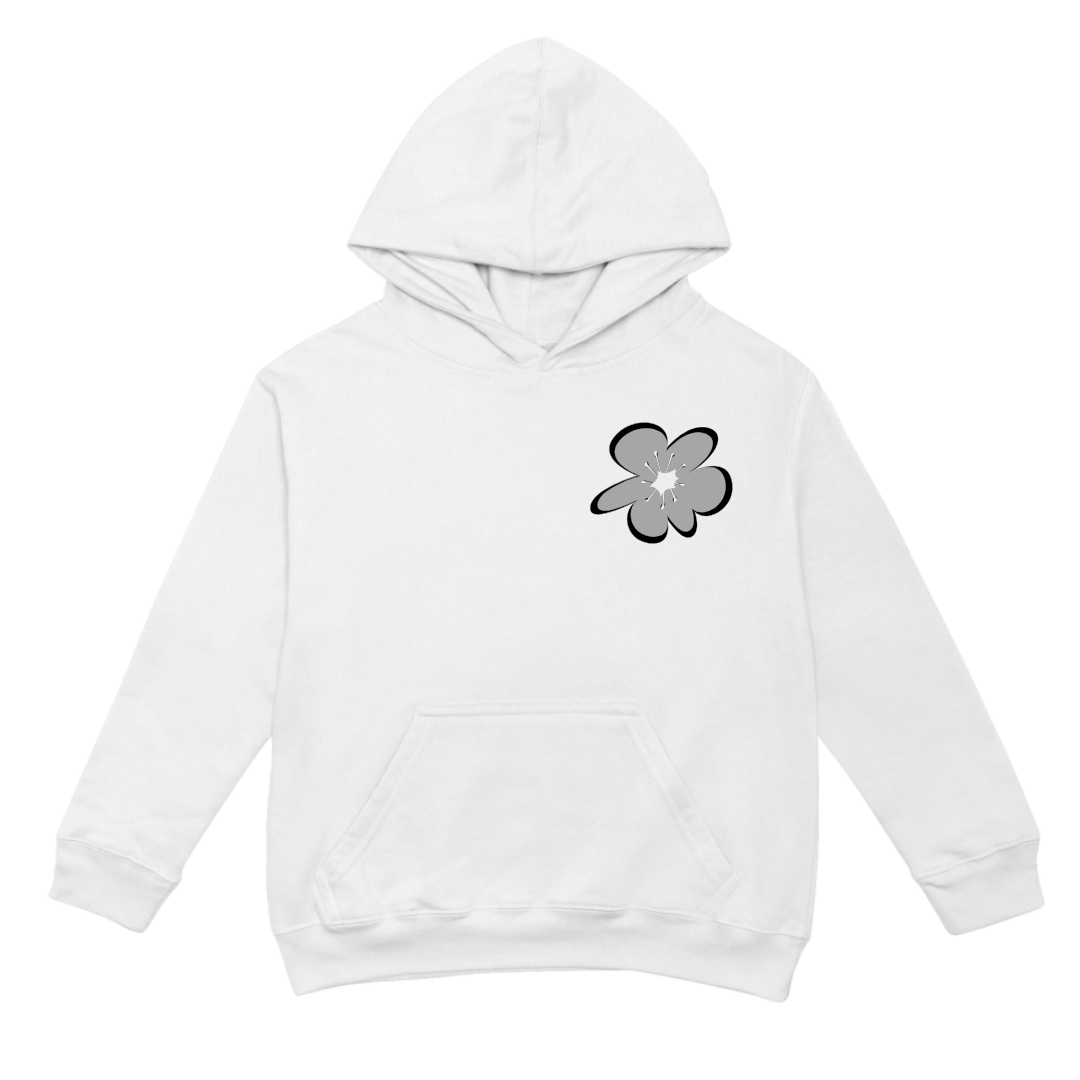 Hoodie RÜN blanca